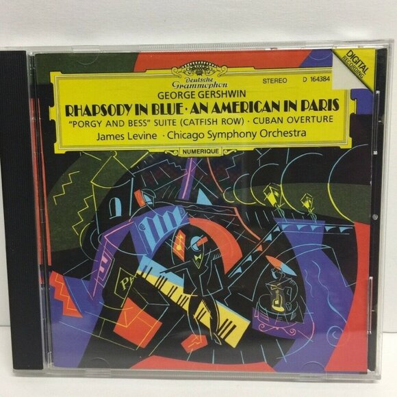 Gershwin Rhapsody in Blue An American in Paris Porgy and‎ Bess Suite Classical - Picture 1 of 4